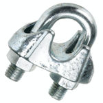 Picture of 3449962 6MM (1/4"")BZP WIRE ROPE GRIPS 4PK