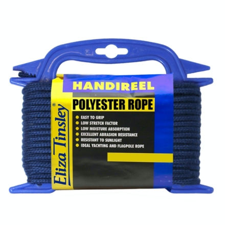 Picture of 3392050 5MM BLUE POLY ROPE HANDIREEL 15M