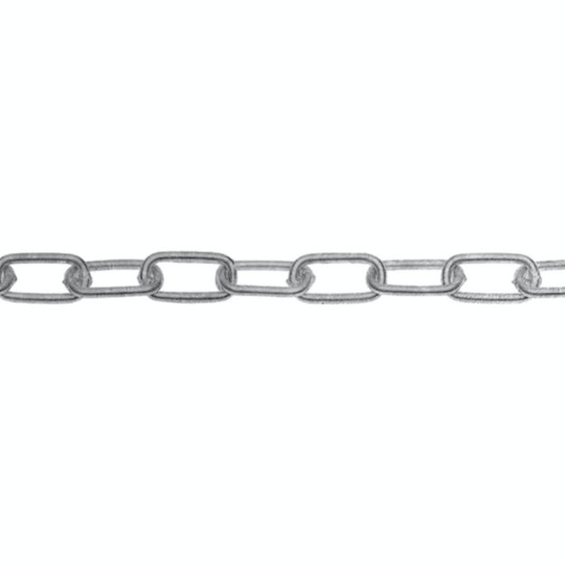 Picture of 3429132 3MM GALV MED LINK CHAIN PER MTR