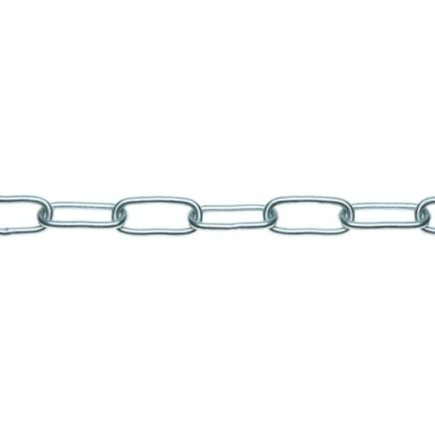 Picture of 3737229 2.5MM BZP L/LINK WELD CHAIN 2M CUT