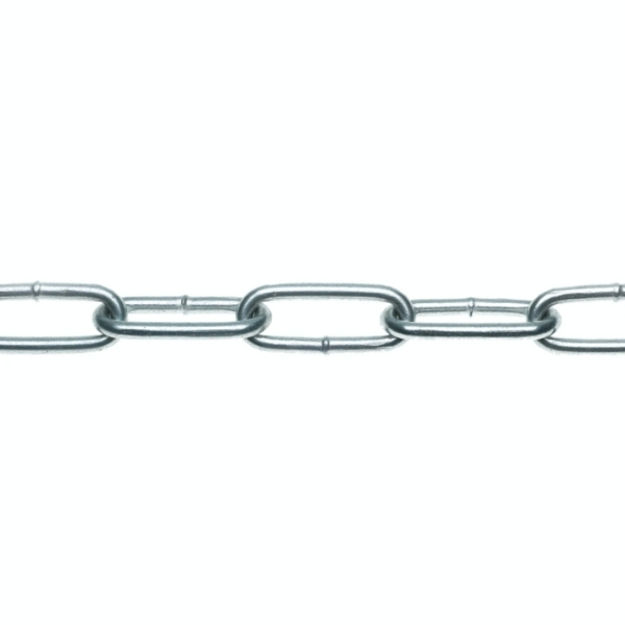 Picture of 3737429 4MM BZP L/LINK WELD CHAIN 2M CUT