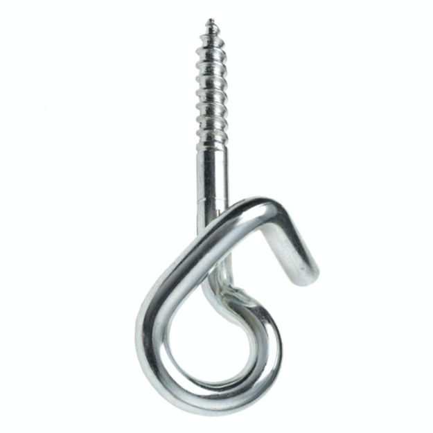 Picture of 4186754 125X10MM BZP SCREW IN SWING HOOKS