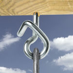 Picture of 4186754 125X10MM BZP SCREW IN SWING HOOKS