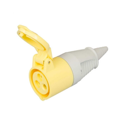 Picture of WALTHER 310304 YELLOW COUPLER 16A 3P 110V