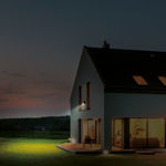 Picture of LUCECO SOLAR GUARDIAN PIR FLOODLIGHT 1080 LUMENS 10W