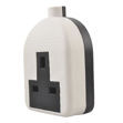Picture of 13 AMP RUBBER SINGLE TRAILING SOCKET