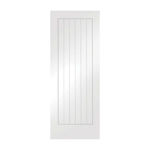 Picture of WHITE PRIMED SUFFOLK DOOR 2'6"X 6'6" 1981X762X35MM (30")