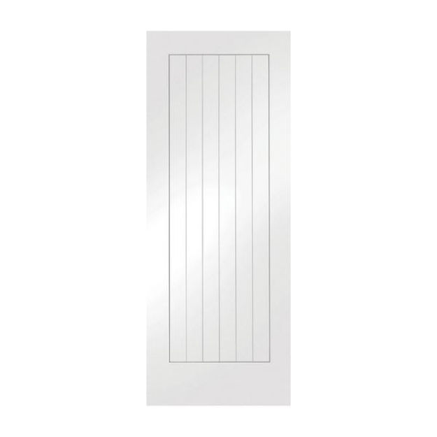 Picture of WHITE PRIMED SUFFOLK DOOR 2'6"X 6'6" 1981X762X35MM (30")