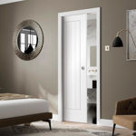 Picture of WHITE PRIMED SUFFOLK DOOR 2'6"X 6'6" 1981X762X35MM (30")
