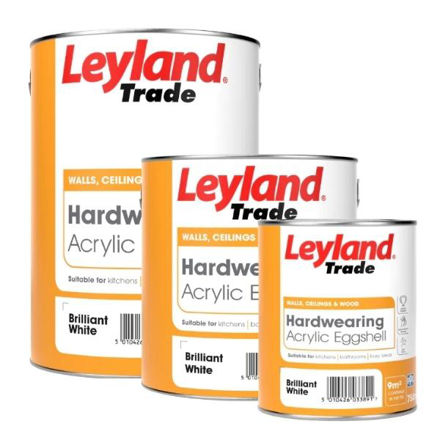 Picture of LEYLAND TRADE ACRYLIC EGGSHELL BRILLIANT WHITE