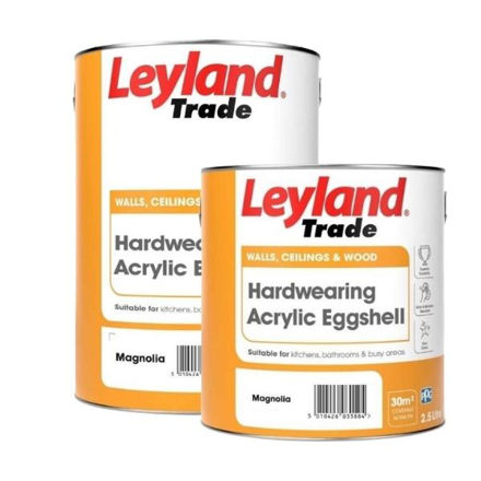 Picture of LEYLAND TRADE ACRYLIC EGGSHELL MAGNOLIA
