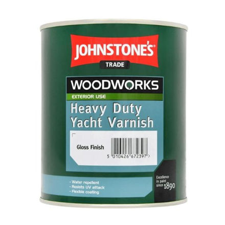 Picture of JOHNSTONES WOODWORKS HEAVY DUTY YACHT VARNISH GLOSS