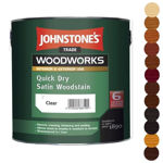 Picture of JOHNSTONES WOODWORKS QUICK DRY SATIN WOODSTAIN
