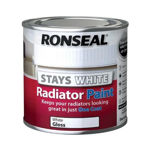 Picture of RONSEAL ONE COAT STAY WHITE RADIATOR PAINT GLOSS