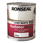 Picture of RONSEAL ONE COAT STAY WHITE RADIATOR PAINT SATIN