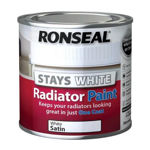 Picture of RONSEAL ONE COAT STAY WHITE RADIATOR PAINT SATIN