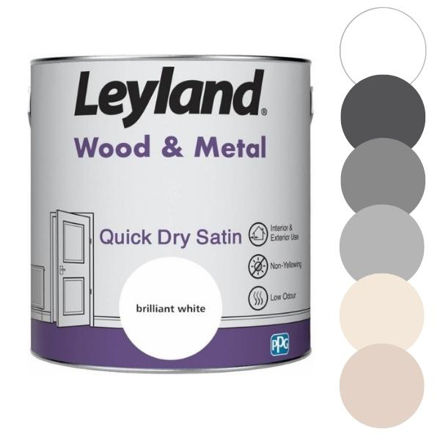 Picture of LEYLAND WOOD & METAL QUICK DRY SATIN 750ML