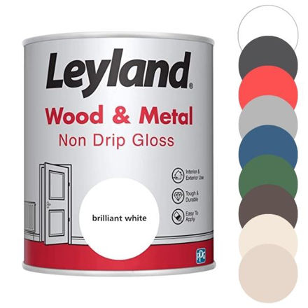Picture of LEYLAND WOOD & METAL NON DRIP GLOSS 750ML