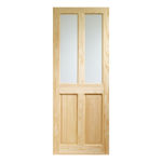 Picture of X L JOINERY VICTORIAN CLEAR GLAZED PINE DOOR 35X1981MM