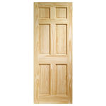 Picture of X L JOINERY CLEAR PINE COLONIAL 6 PANEL DOOR 35X1981MM