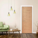 Picture of X L JOINERY OAK PALERMO ESSENTIAL DOOR 35X1981MM
