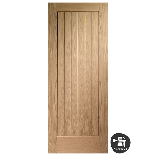 Picture of X L JOINERY SUFFOLK PRE-FINISHED DOOR 35X1981MM