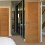 Picture of JB KIND OAK TIGRIS INTERNAL DOOR - PRE FINISHED 35MM x 1981MM