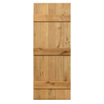 Picture of JB KIND RUSTIC OAK LEDGED & BRACED INTERNAL DOOR - UNFINISHED 40MM x 1981MM