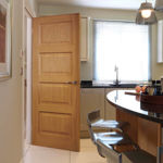 Picture of JB KIND MERSEY OAK INTERNAL DOOR - UNFINISHED 35MM x 1981MM