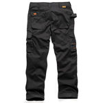 Picture of SCRUFFS BLACK WORKER TROUSERS