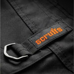 Picture of SCRUFFS BLACK WORKER TROUSERS