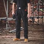 Picture of SCRUFFS BLACK WORKER TROUSERS