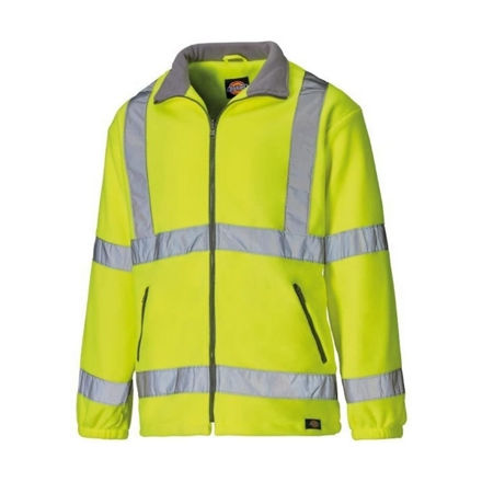 Picture of Dickies SA22032 Hi Viz Fleece Jacket