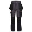 Picture of REGATTA IRON / BLACK INFILTRATE STRETCH TROUSERS