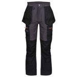 Picture of REGATTA IRON / BLACK INFILTRATE STRETCH TROUSERS