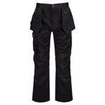 Picture of REGATTA INCURSION BLACK WORK TROUSERS
