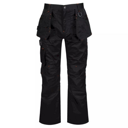 Picture of REGATTA INCURSION BLACK WORK TROUSERS