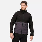 Picture of REGATTA TACTICAL SURRENDER IRON / BLACK SOFTSHELL JACKET 