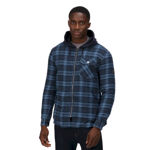 Picture of REGATTA NAVY CHECK SEIGE SHIRT JACKET