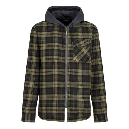 Picture of REGATTA KHAKI CHECK SEIGE SHIRT JACKET