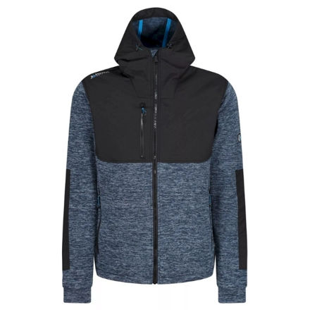 Picture of REGATTA BLUE MARL HEIST HYBRID JACKET