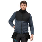 Picture of REGATTA BLUE MARL HEIST HYBRID JACKET