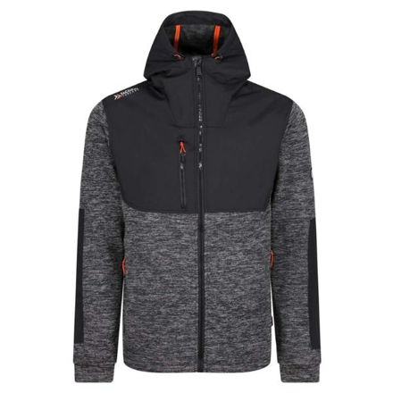 Picture of REGATTA GREY MARL HEIST HYBRID JACKET