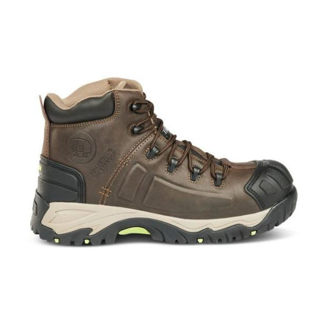 Picture of APACHE NEPTUNE BROWN WATERPROOF SAFETY BOOTS