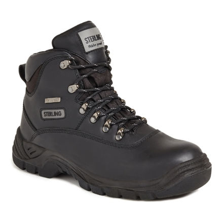 Picture of APACHE SS812SM WATERPROOF BLACK HIKER BOOT