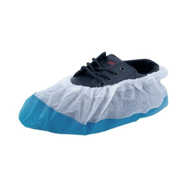 Picture of DISPOSABLE PLASTIC OVERSHOES (5 PAIRS)