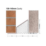 Picture of BIRTLEY CB130 STANDARD DUTY CAVITY WALL LINTEL