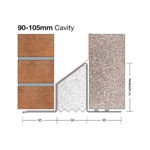 Picture of BIRTLEY CB90 STANDARD DUTY CAVITY WALL LINTEL