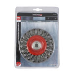 Picture of TIMCO ANGLE GRINDER WHEEL BRUSH TWISTED KNOT STEEL WIRE - 115MM