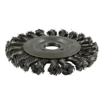 Picture of TIMCO WHEEL BRUSH TWISTED KNOT STEEL WIRE - 125MM